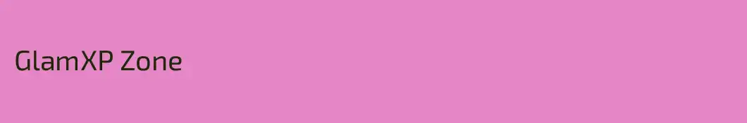 GlamXP Zone
